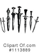 Swords Clipart #1113889 by Prawny Vintage
