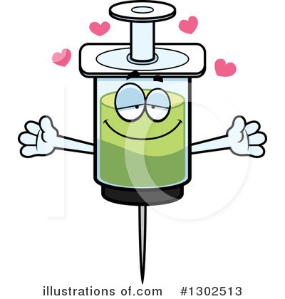 Royalty-Free (RF) Syringe Clipart Illustration by Cory Thoman - Stock Sample #1302513