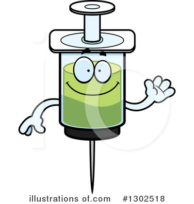 Royalty-Free (RF) Syringe Clipart Illustration by Cory Thoman - Stock Sample #1302518