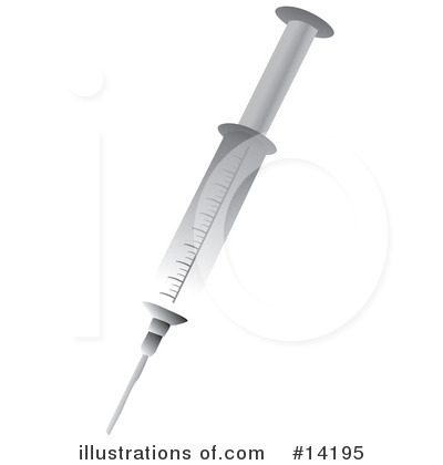 Royalty-Free (RF) Syringe Clipart Illustration by Rasmussen Images - Stock Sample #14195