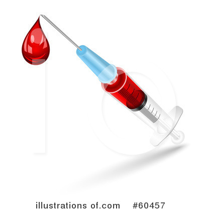 Royalty-Free (RF) Syringe Clipart Illustration by Oligo - Stock Sample #60457