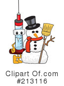 Syringe Mascot Clipart #213116 by Mascot Junction