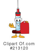 Syringe Mascot Clipart #213120 by Mascot Junction