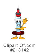 Syringe Mascot Clipart #213142 by Mascot Junction