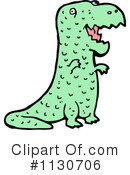 T Rex Clipart #1130706 by lineartestpilot