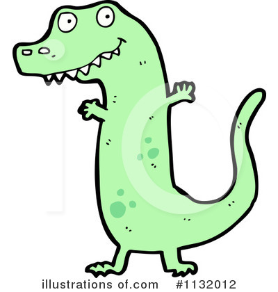 Royalty-Free (RF) T Rex Clipart Illustration by lineartestpilot - Stock Sample #1132012