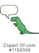 T Rex Clipart #1152006 by lineartestpilot