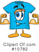 T Shirt Clipart #10782 by Mascot Junction