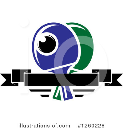 Table Tennis Clipart #1260228 by Vector Tradition SM