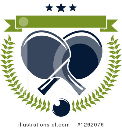 Royalty-Free (RF) Table Tennis Clipart Illustration by Vector Tradition SM - Stock Sample #1262076