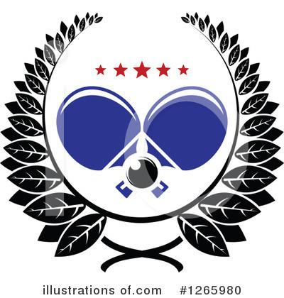 Table Tennis Clipart #1265980 by Vector Tradition SM
