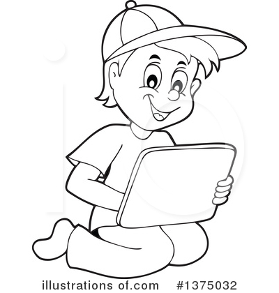 Laptop Clipart #1375032 by visekart