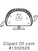 Taco Clipart #1302628 by Cory Thoman