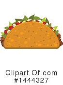 Taco Clipart #1444327 by Vector Tradition SM