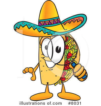 Taco Clipart #8031 by Toons4Biz