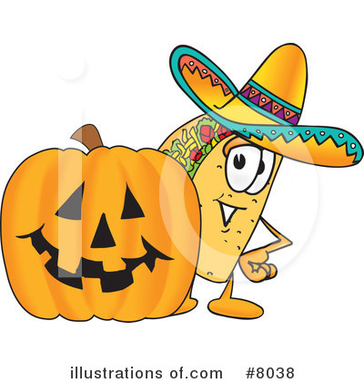 Taco Clipart #8038 by Toons4Biz