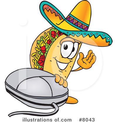 Taco Clipart #8043 by Toons4Biz