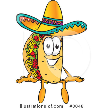 Taco Clipart #8048 by Toons4Biz