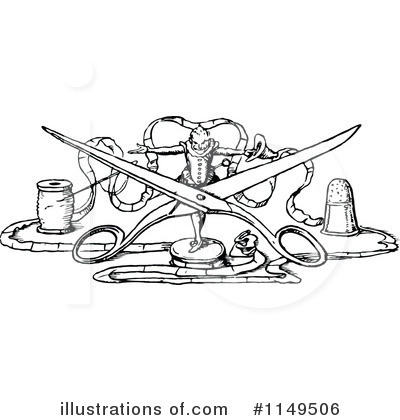 Scissors Clipart #1149506 by Prawny Vintage