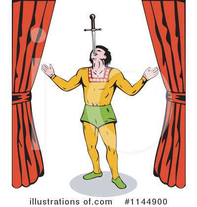 Royalty-Free (RF) Talent Clipart Illustration by patrimonio - Stock Sample #1144900