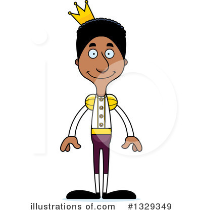 Royalty-Free (RF) Tall Black Man Clipart Illustration by Cory Thoman - Stock Sample #1329349