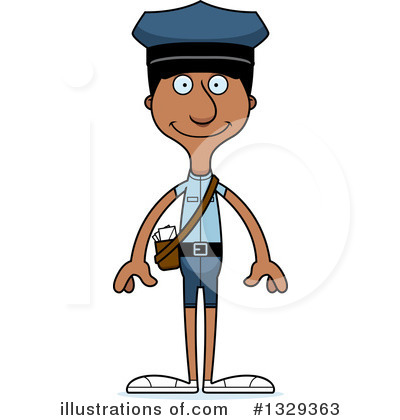 Mail Man Clipart #1329363 by Cory Thoman