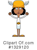 Tall Black Woman Clipart #1329120 by Cory Thoman