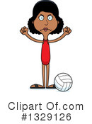 Tall Black Woman Clipart #1329126 by Cory Thoman