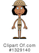 Tall Black Woman Clipart #1329140 by Cory Thoman