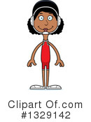 Tall Black Woman Clipart #1329142 by Cory Thoman