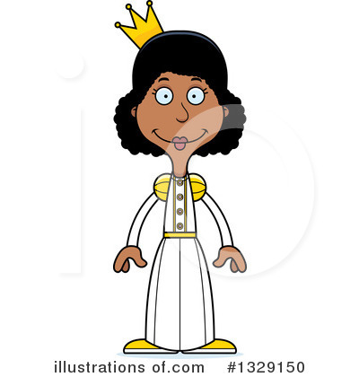 Royalty-Free (RF) Tall Black Woman Clipart Illustration by Cory Thoman - Stock Sample #1329150