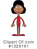 Tall Black Woman Clipart #1329161 by Cory Thoman