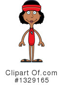 Tall Black Woman Clipart #1329165 by Cory Thoman