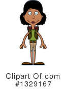 Tall Black Woman Clipart #1329167 by Cory Thoman