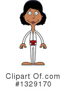 Tall Black Woman Clipart #1329170 by Cory Thoman