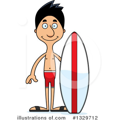 Surfer Clipart #1329712 by Cory Thoman