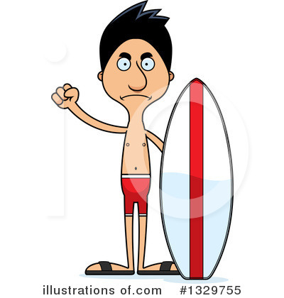 Surfer Clipart #1329755 by Cory Thoman