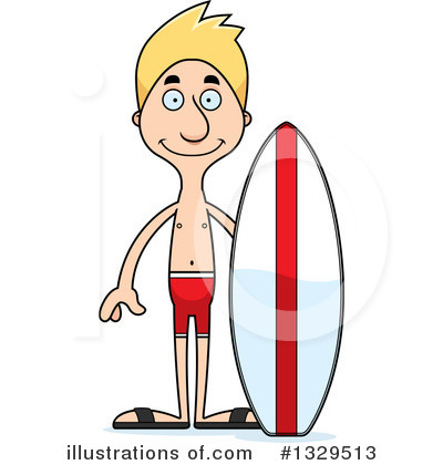 Surfer Clipart #1329513 by Cory Thoman