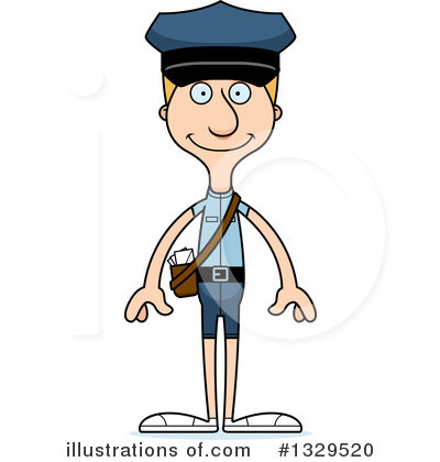Mail Man Clipart #1329520 by Cory Thoman