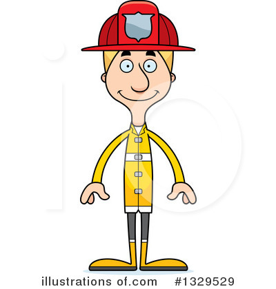 Firefighter Clipart #1329529 by Cory Thoman
