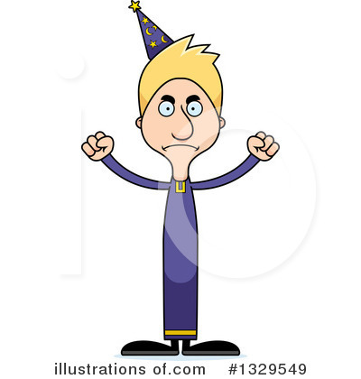 Royalty-Free (RF) Tall White Man Clipart Illustration by Cory Thoman - Stock Sample #1329549