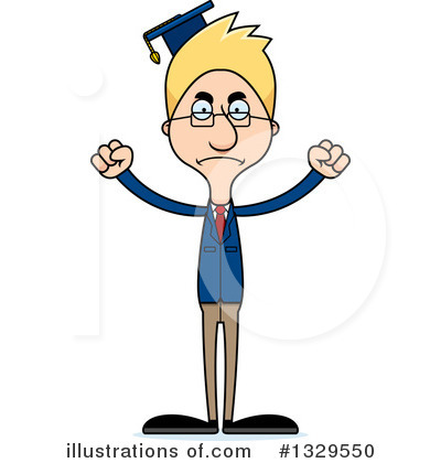 Royalty-Free (RF) Tall White Man Clipart Illustration by Cory Thoman - Stock Sample #1329550