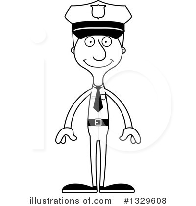 Royalty-Free (RF) Tall White Man Clipart Illustration by Cory Thoman - Stock Sample #1329608
