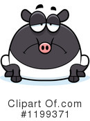 Tapir Clipart #1199371 by Cory Thoman