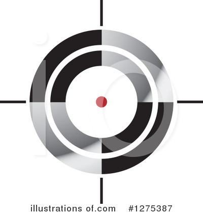 Royalty-Free (RF) Target Clipart Illustration by Lal Perera - Stock Sample #1275387