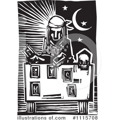 Royalty-Free (RF) Tarot Clipart Illustration by xunantunich - Stock Sample #1115708