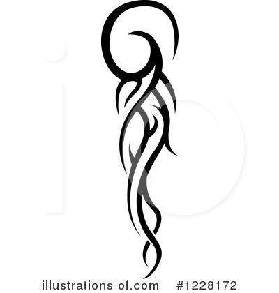 Royalty-Free (RF) Tattoo Clipart Illustration by dero - Stock Sample #1228172