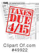 Taxes Clipart #49922 by Arena Creative