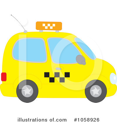 Taxi Clipart #1058926 by Alex Bannykh