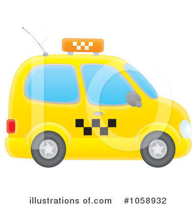 Taxi Clipart #1058932 by Alex Bannykh